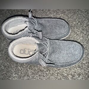 Hey Dude Gray Loafers